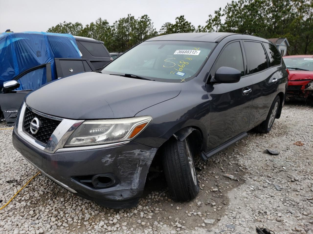 Photo 2 from auction – 2014 NISSAN PATHFINDER with VIN 5N1AR2MN1EC711350