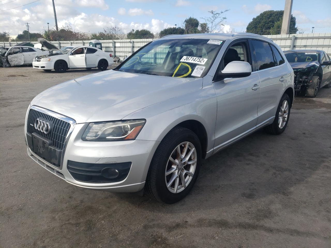 Photo 2 from auction – 2012 AUDI Q5 PREMIUM with VIN WA1LFAFPXCA015118