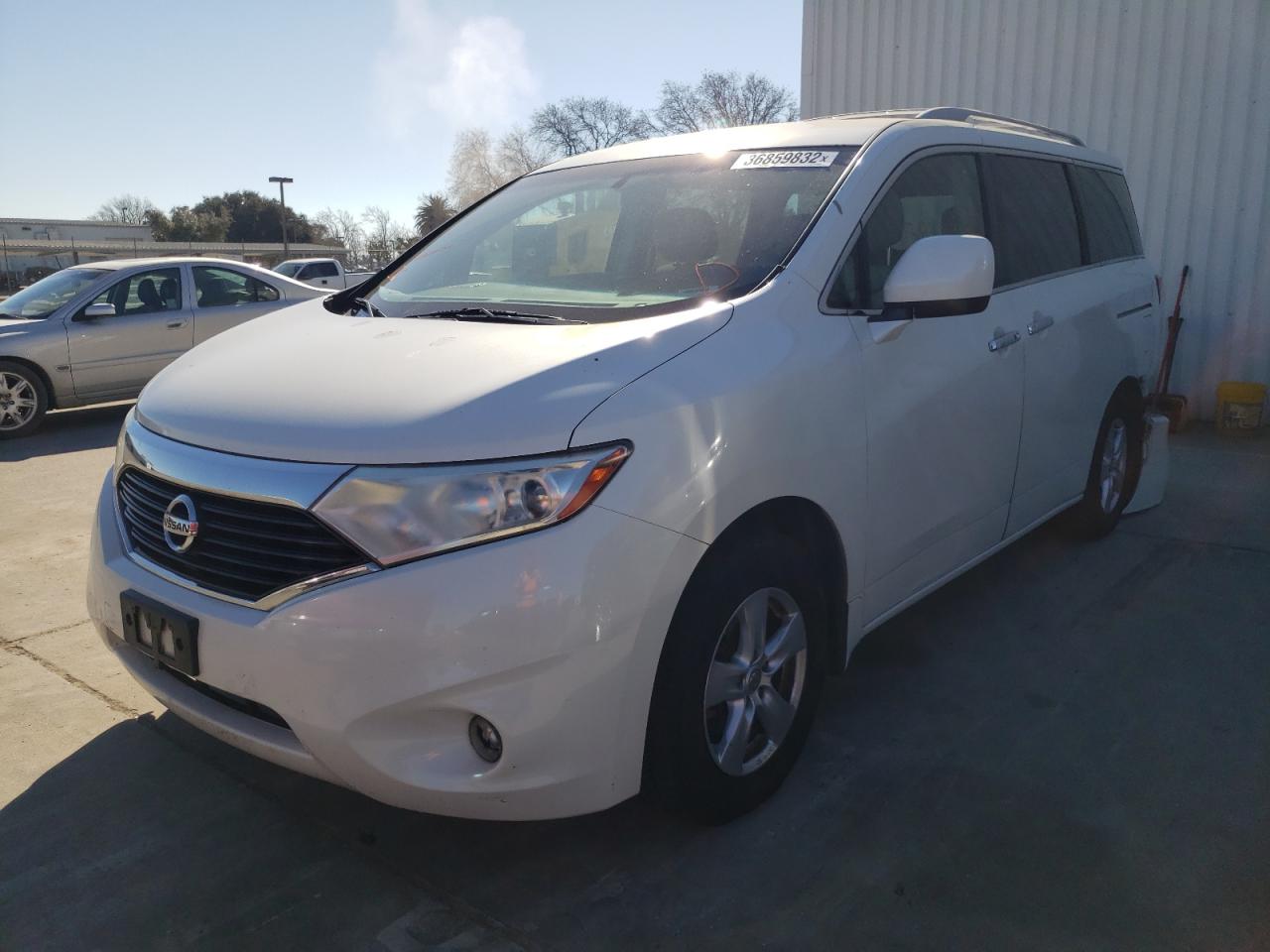Photo 2 from auction – 2012 NISSAN QUEST S with VIN JN8AE2KP7C9033691