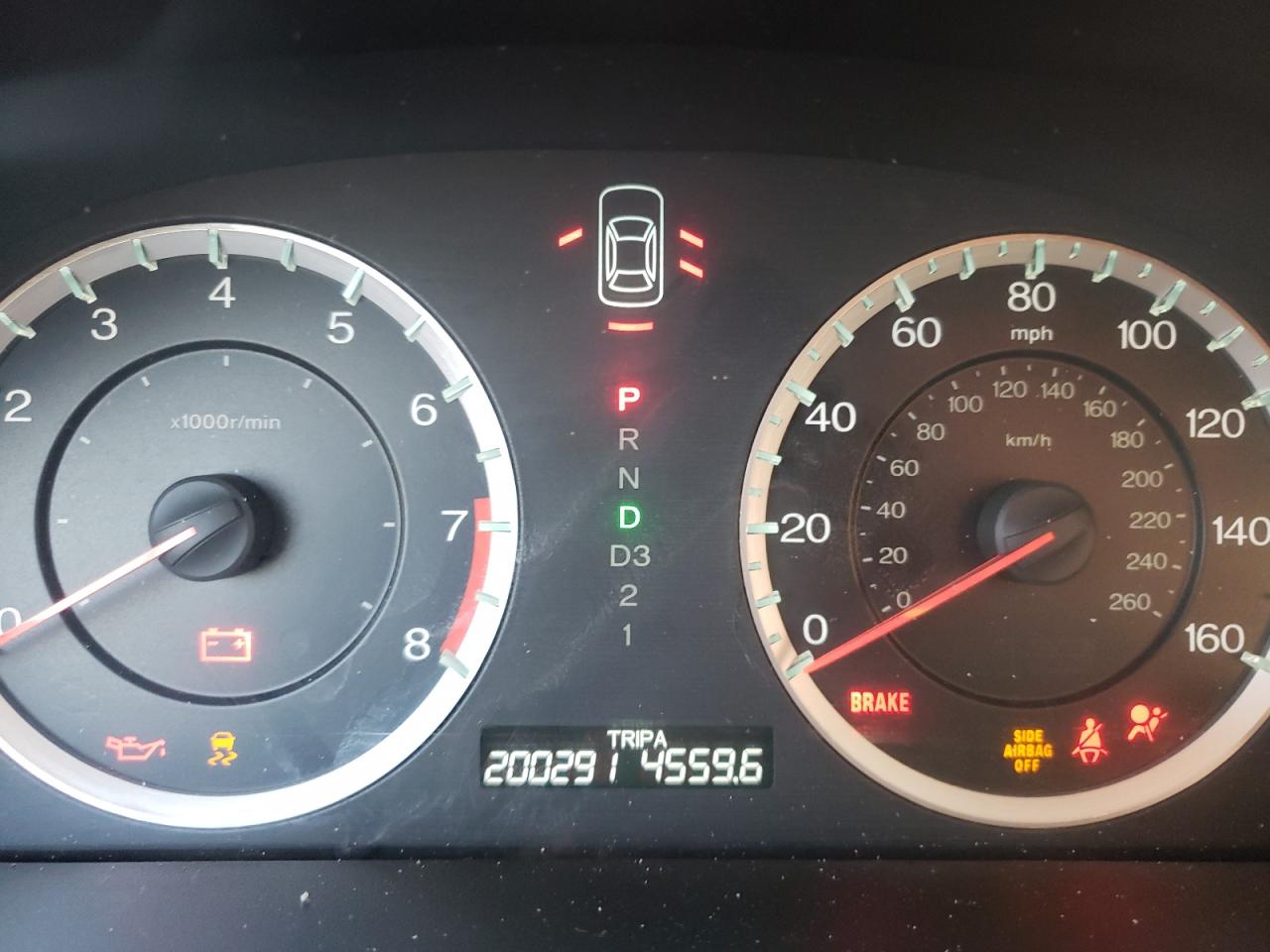 Photo 8 from auction – 2012 HONDA ACCORD SE with VIN 1HGCP2F61CA173932