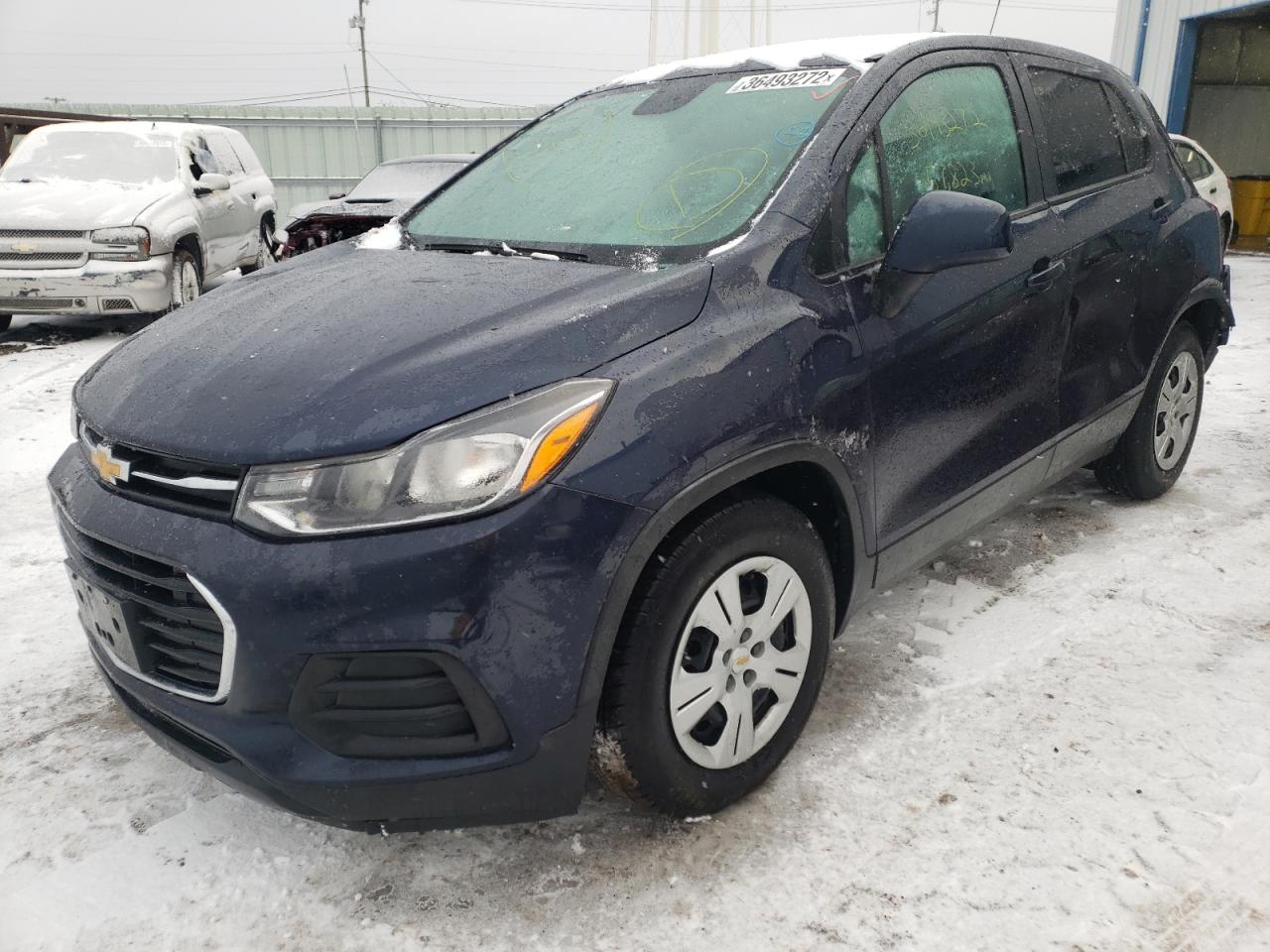 Photo 2 from auction – 2019 CHEVROLET TRAX LS with VIN 3GNCJKSBXKL185160