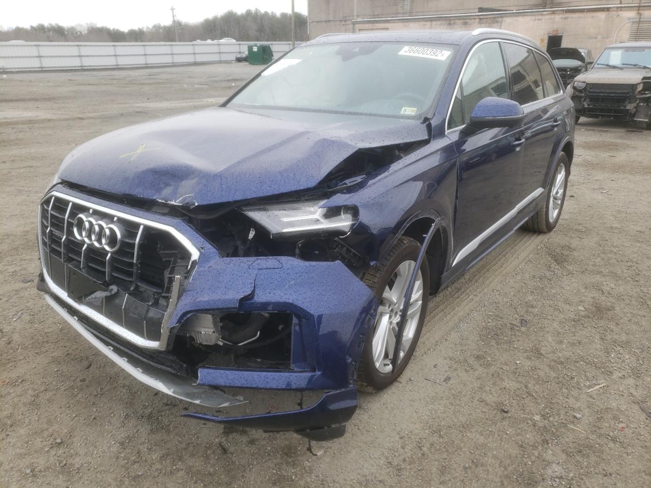 Photo 2 from auction – 2021 AUDI Q7 PREMIUM with VIN WA1LJAF74MD025139