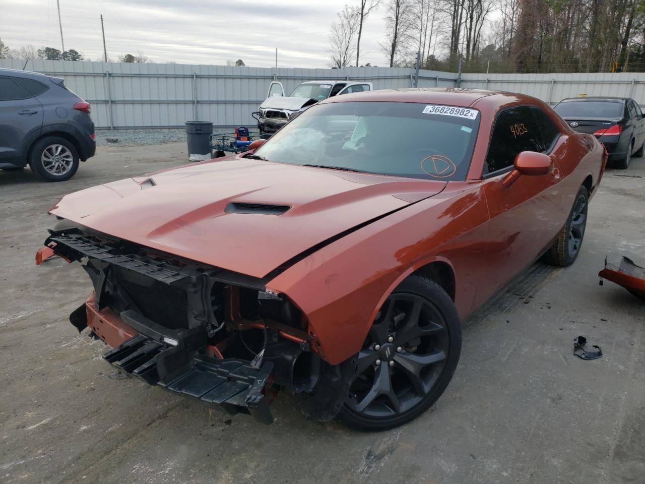Photo 2 from auction – 2020 DODGE CHALLENGER with VIN 2C3CDZAG4LH240125