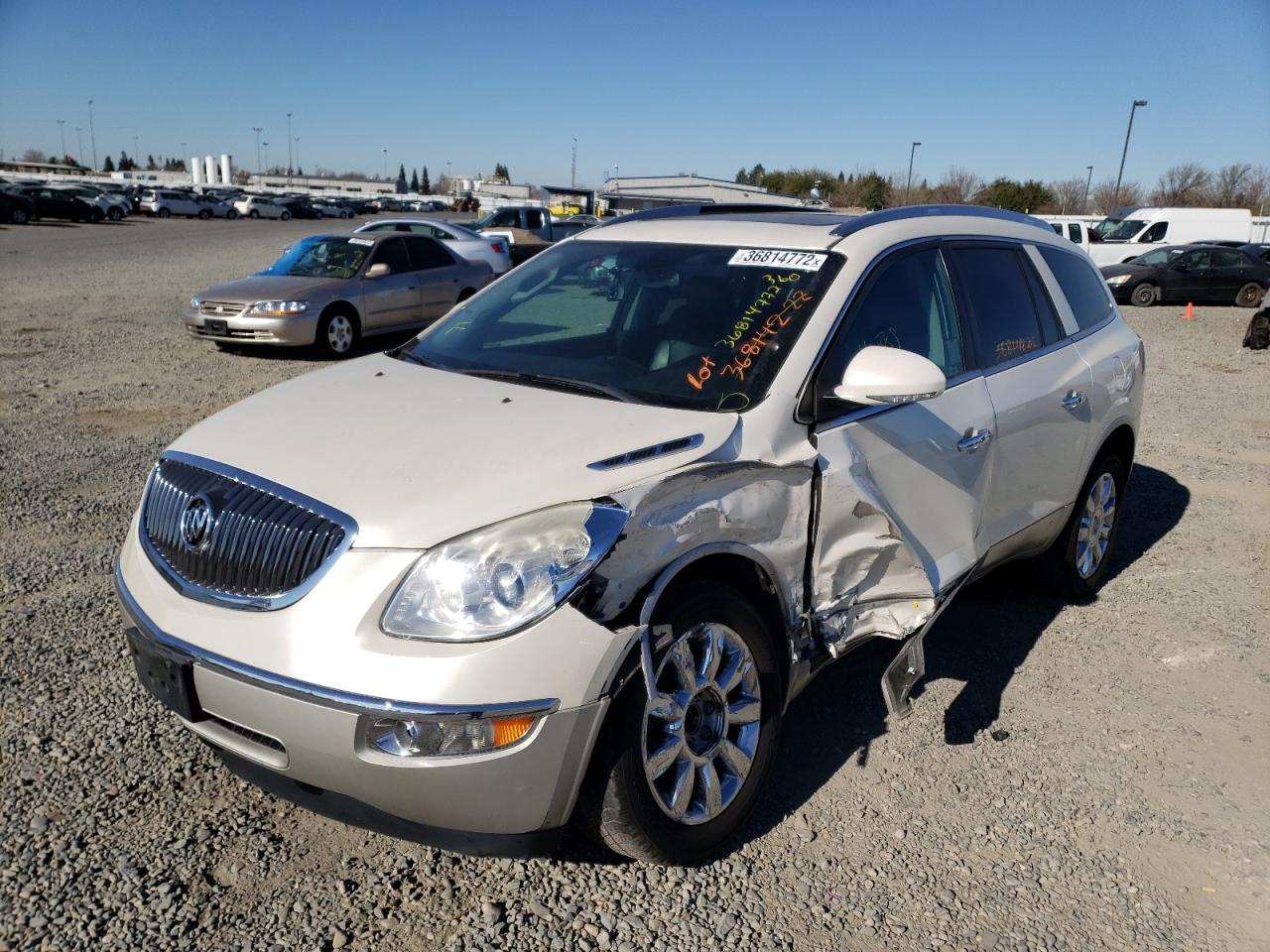 Photo 2 from auction – 2012 BUICK ENCLAVE with VIN 5GAKRCED5CJ301486