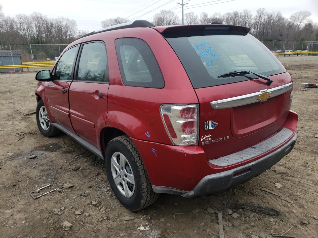 Photo 3 from auction – 2006 CHEVROLET EQUINOX LS with VIN 2CNDL13F866092694