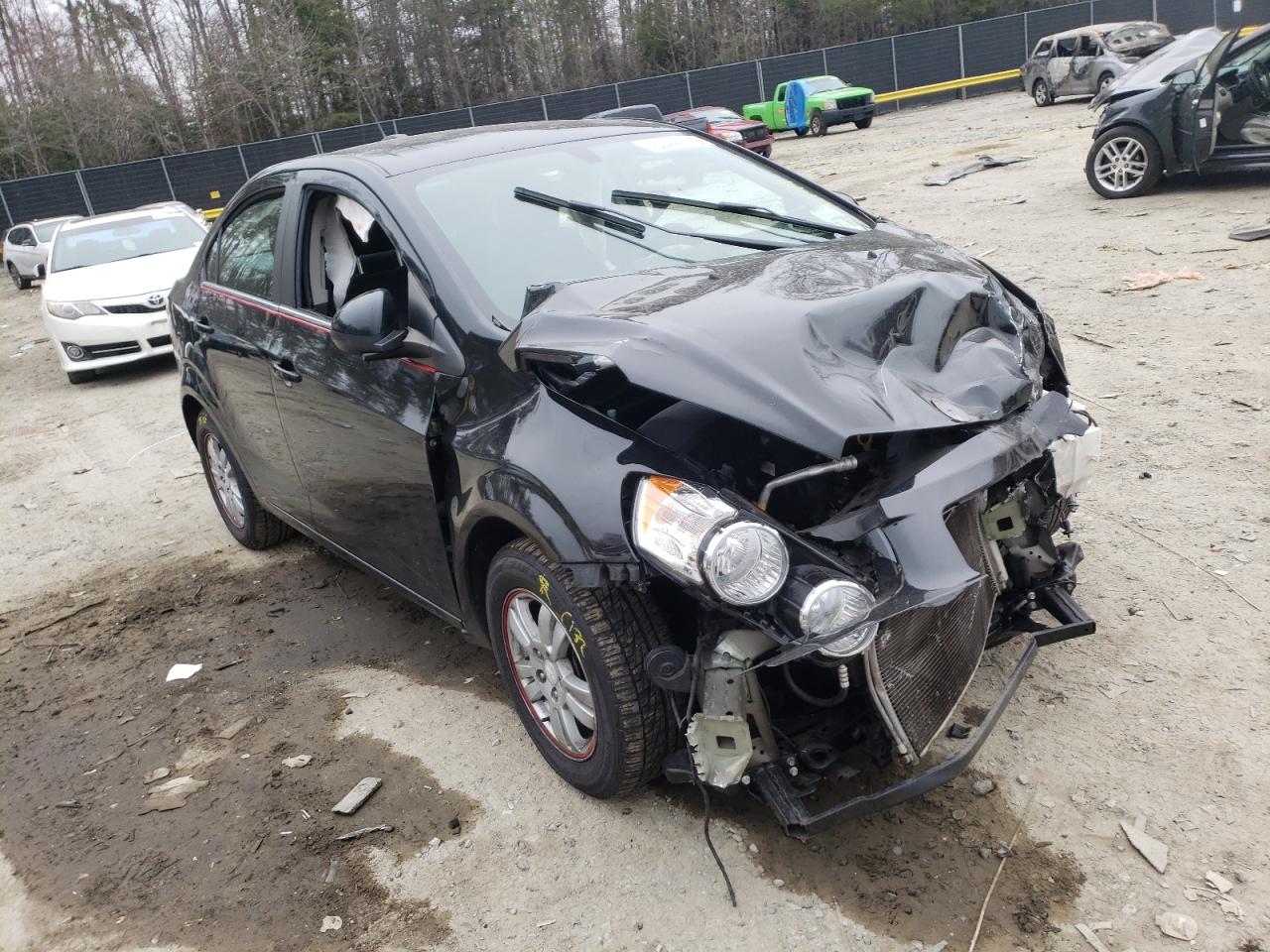 Photo 1 from auction – 2016 CHEVROLET SONIC LT with VIN 1G1JC5SH6G4169401