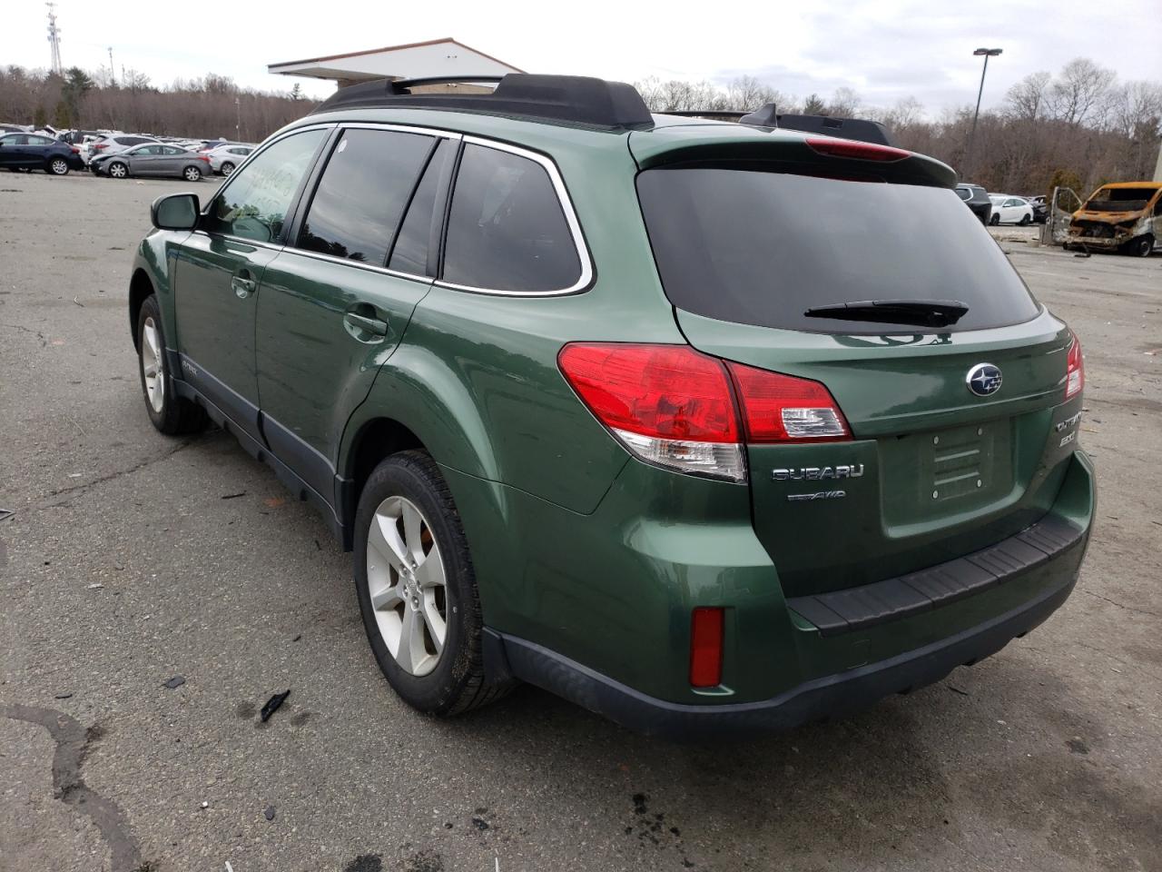Photo 3 from auction – 2013 SUBARU OUTBACK 2. with VIN 4S4BRBKC3D3263634