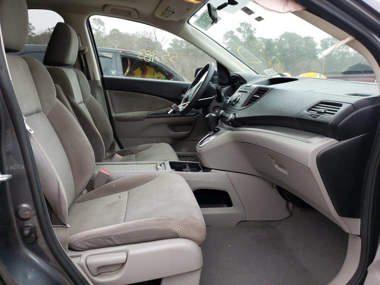 Photo 5 from auction – 2012 HONDA CR-V EX with VIN 5J6RM3H56CL007089
