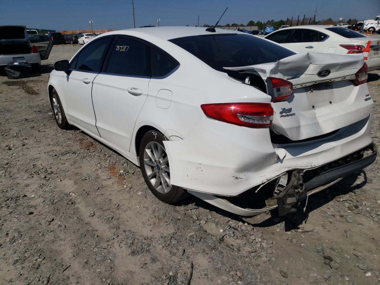 Photo 3 from auction – 2017 FORD FUSION with VIN 3FA6P0HD7HR289716