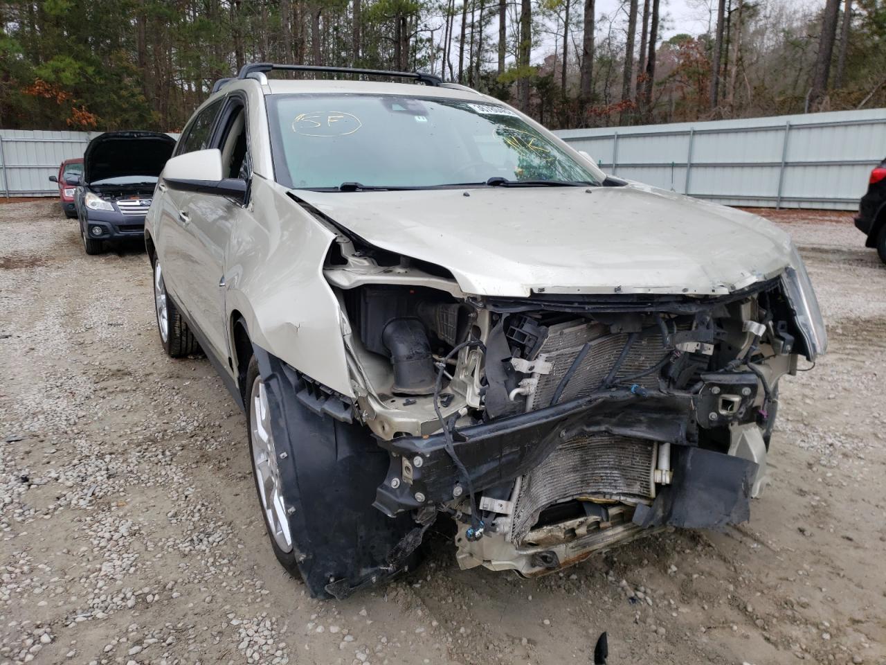 CADILLAC SRX PERFOR 2014 with VIN 3GYFNCE34ES666675 - Photo from auction