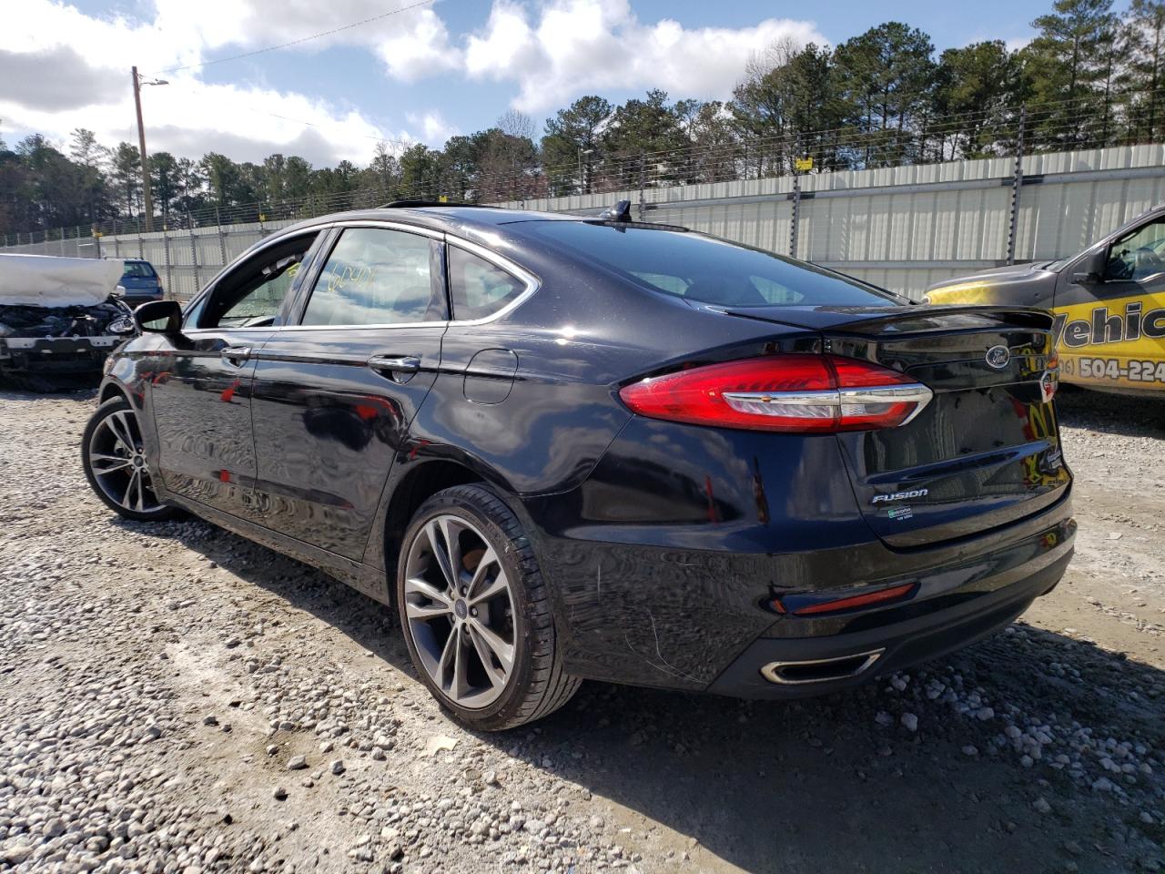 Photo 3 from auction – 2020 FORD FUSION TIT with VIN 3FA6P0D97LR127966