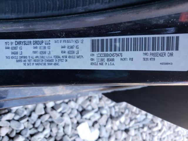 Photo 10 from auction – 2013 CHRYSLER 200 TOURIN with VIN 1C3CCBBBXDN579476