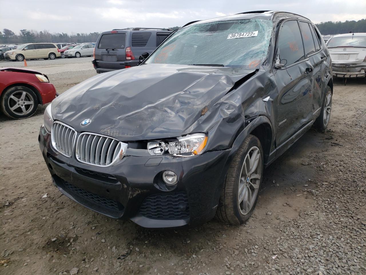 Photo 2 from auction – 2017 BMW X3 XDRIVE2 with VIN 5UXWX9C55H0T09491
