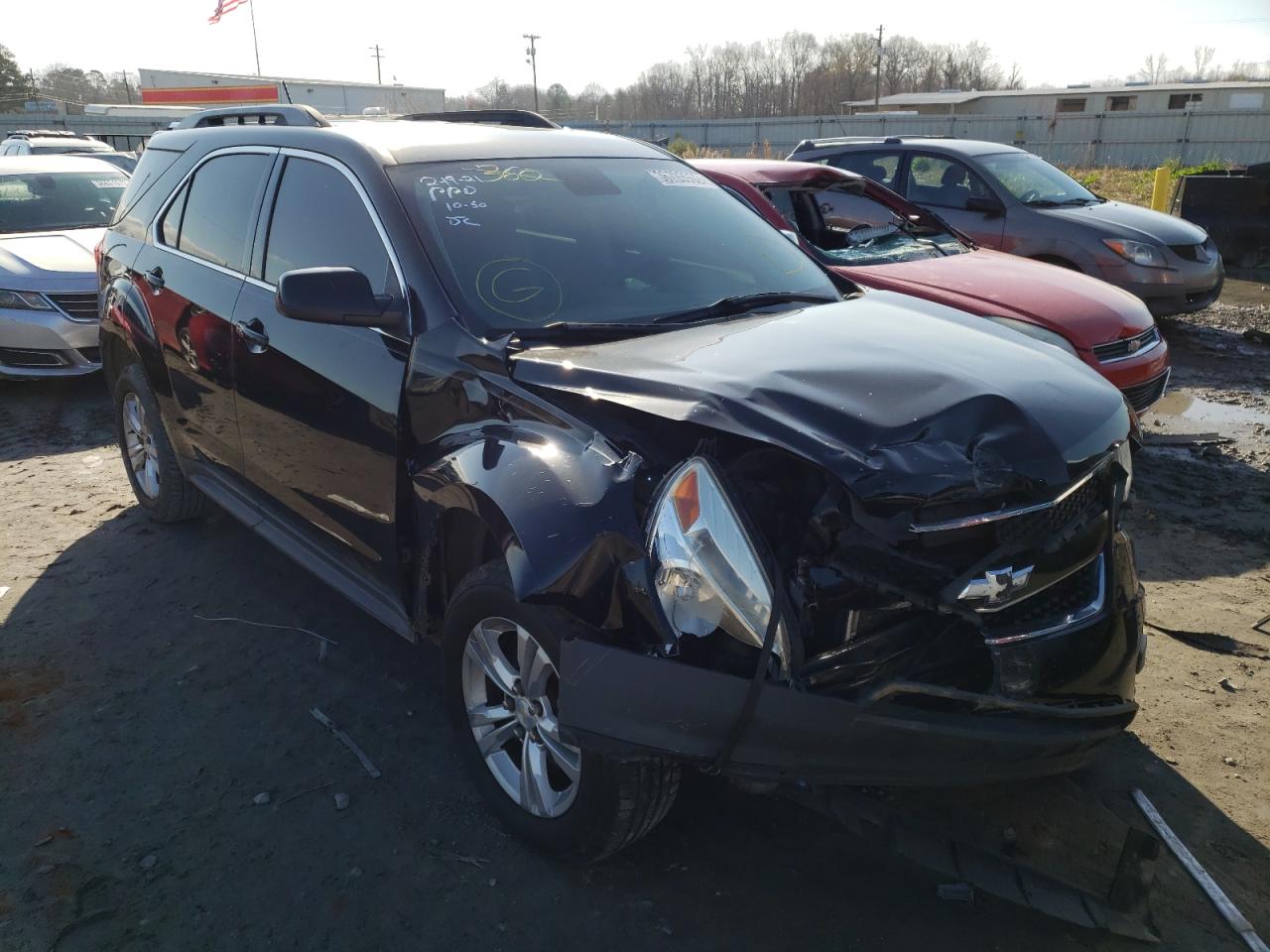 CHEVROLET EQUINOX LT 2014 with VIN 2GNALBEK1E6173582 - Photo from auction