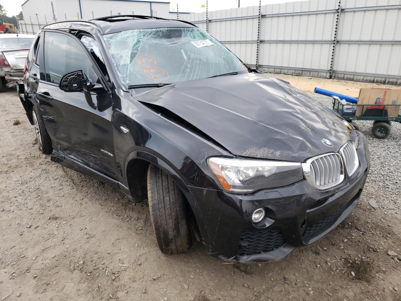 BMW X3 XDRIVE2 2017 with VIN 5UXWX9C55H0T09491 - Photo from auction