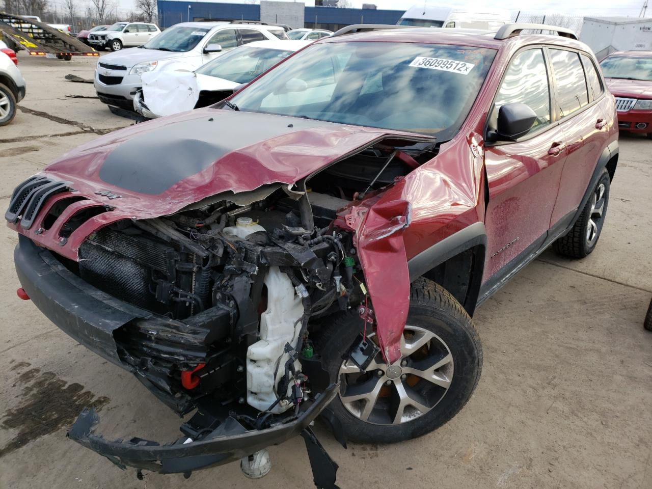 Photo 2 from auction – 2014 JEEP CHEROKEE T with VIN 1C4PJMBSXEW127750