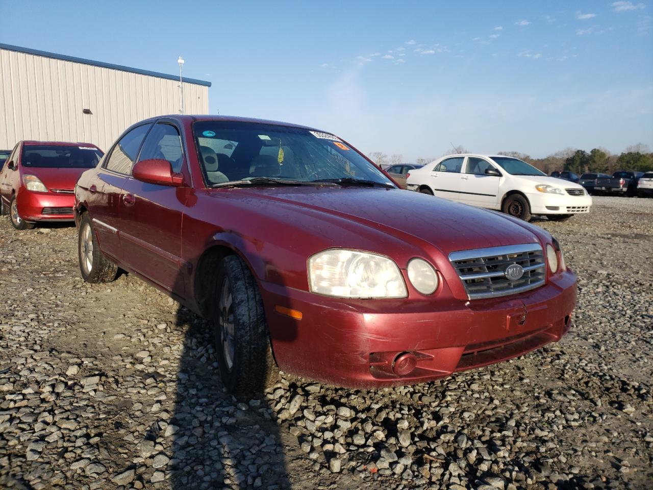 KIA OPTIMA 2005 with VIN KNAGD128955430077 - Photo from auction