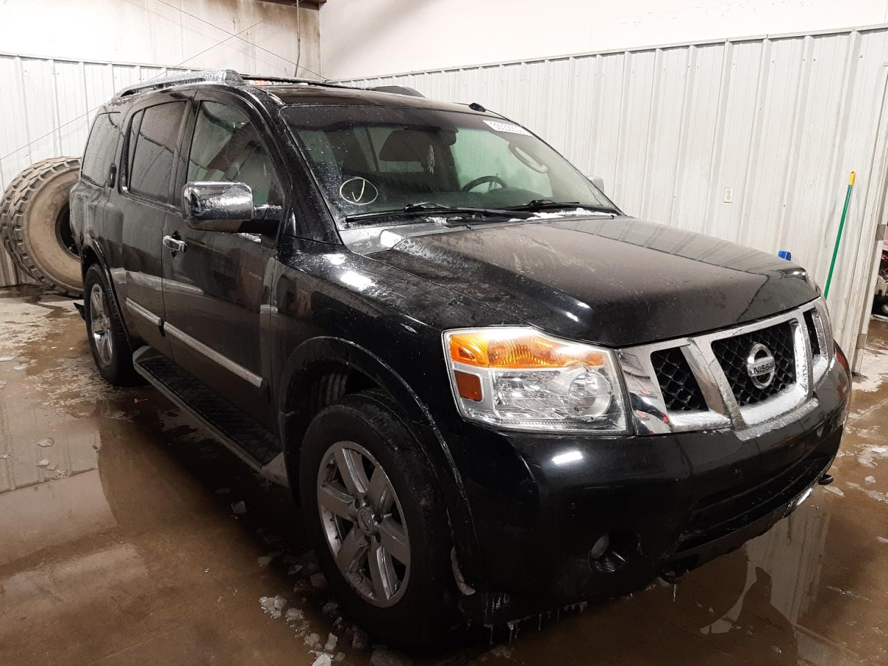 NISSAN ARMADA SV 2012 with VIN 5N1AA0NC5CN613349 - Photo from auction