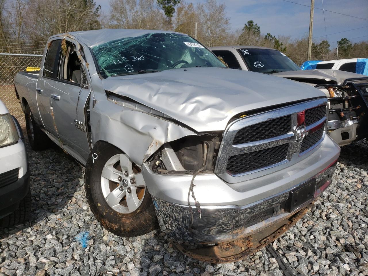 RAM 1500 SLT 2017 with VIN 1C6RR6GG0HS730047 - Photo from auction
