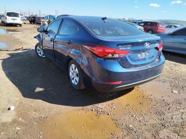 Photo 3 from auction – 2016 HYUNDAI ELANTRA SE with VIN 5NPDH4AEXGH755620