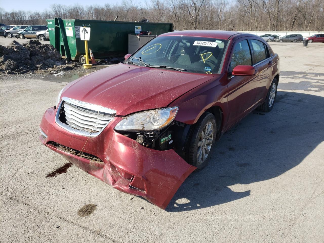 Photo 2 from auction – 2013 CHRYSLER 200 TOURIN with VIN 1C3CCBBB8DN570257