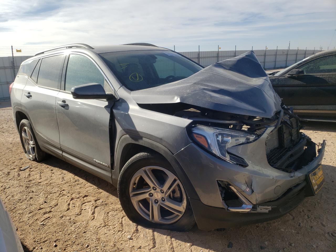 GMC TERRAIN SL 2019 with VIN 3GKALMEX7KL197865 - Photo from auction