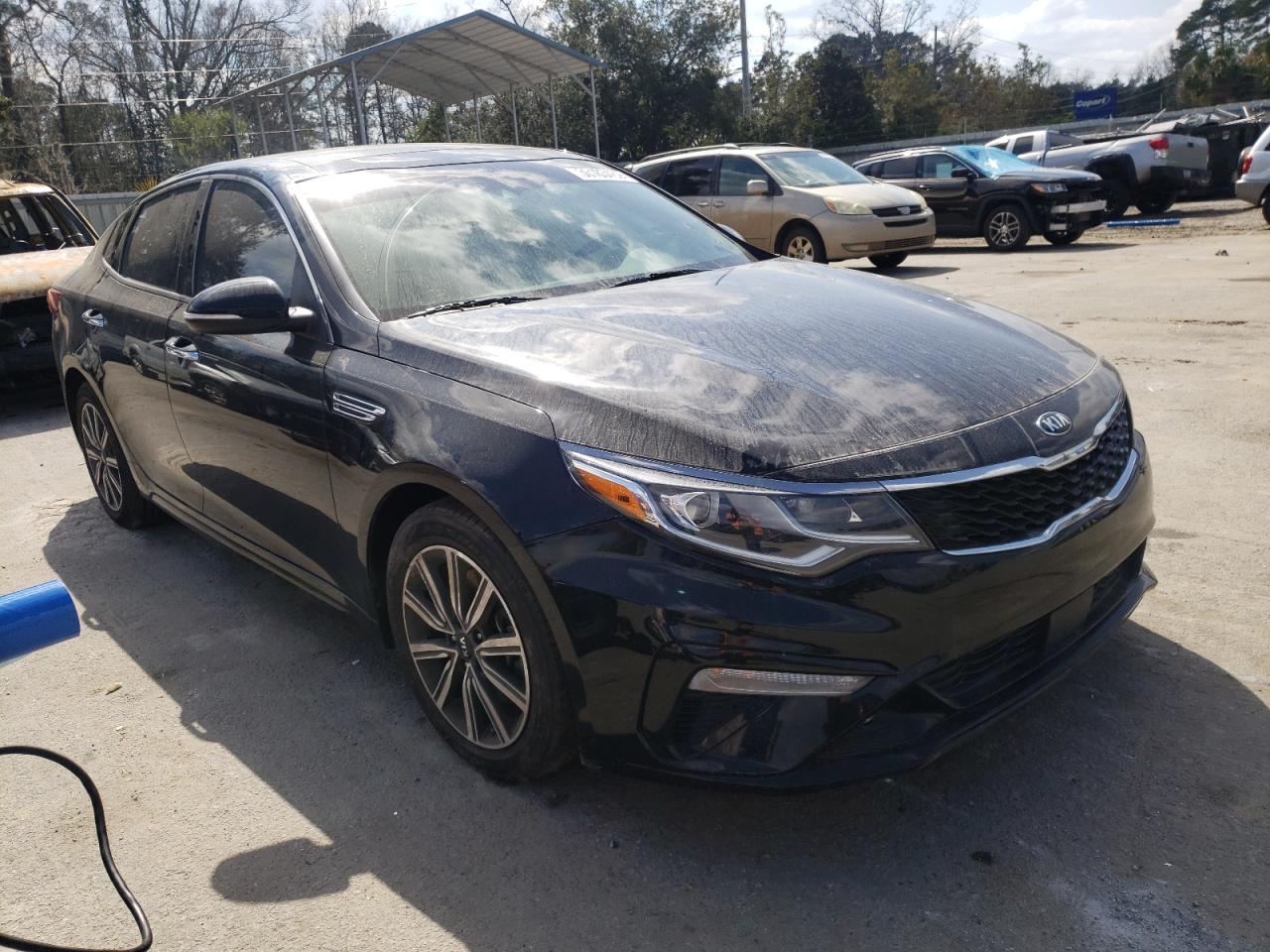 KIA OPTIMA EX 2019 with VIN 5XXGU4L19KG331420 - Photo from auction