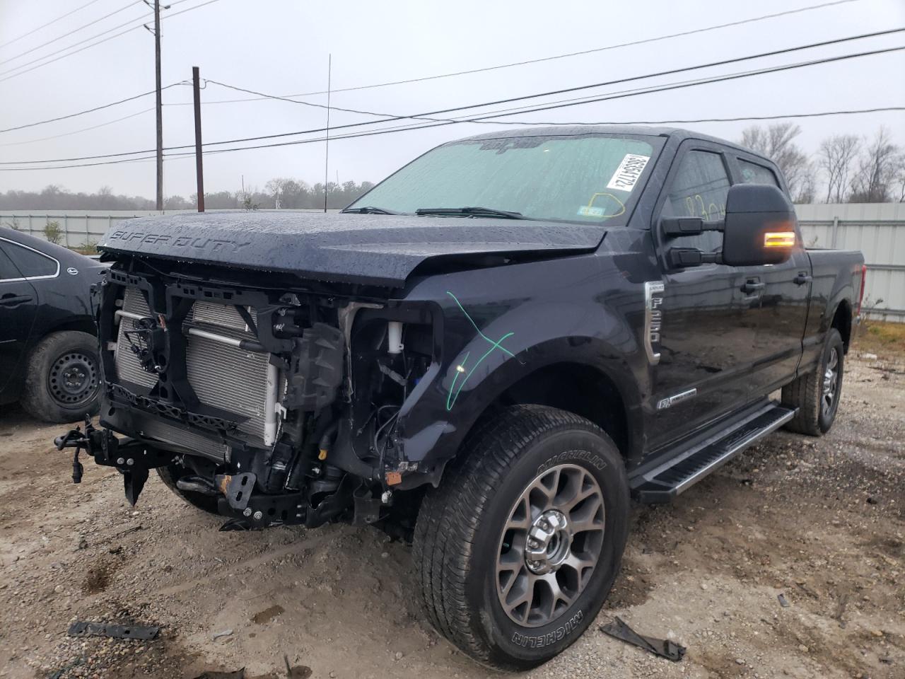 Photo 2 from auction – 2021 FORD F250 SUPER with VIN 1FT7W2BT2MEC20085