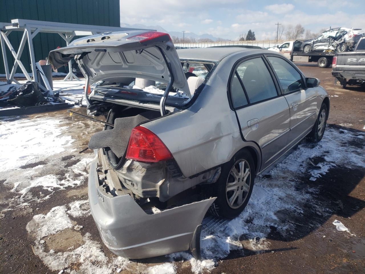 Photo 4 from auction – 2003 HONDA CIVIC EX with VIN 2HGES26773H577559