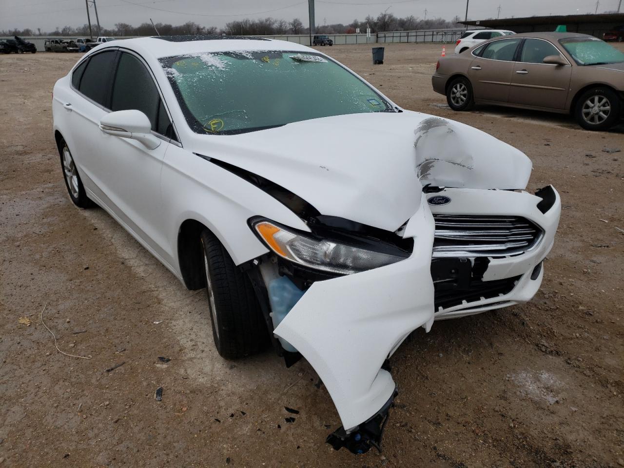 FORD FUSION SE 2016 with VIN 3FA6P0HD0GR382575 - Photo from auction