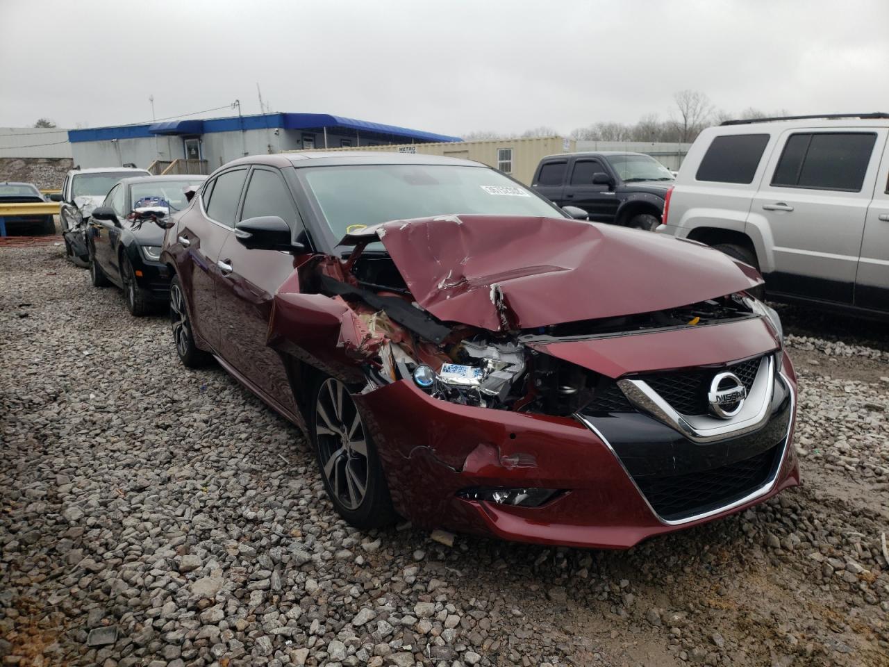NISSAN MAXIMA 3.5 2017 with VIN 1N4AA6AP5HC378749 - Photo from auction