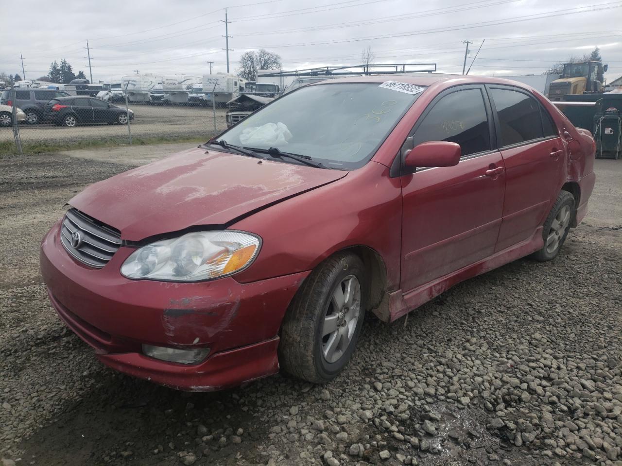 Photo 2 from auction – 2003 TOYOTA COROLLA CE with VIN 1NXBR32E53Z093194