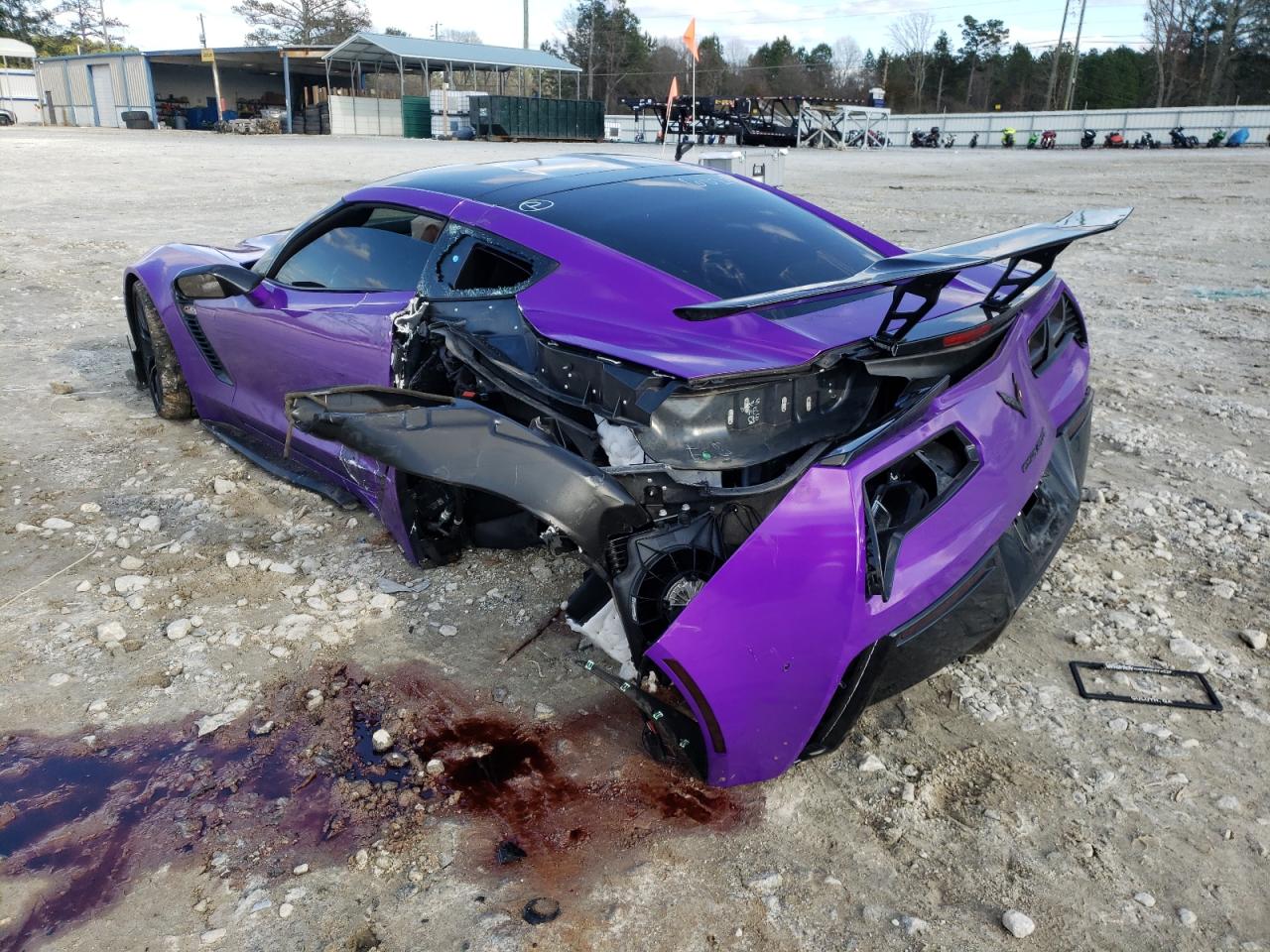 Photo 3 from auction – 2019 CHEVROLET CORVETTE Z with VIN 1G1YP2D67K5606029