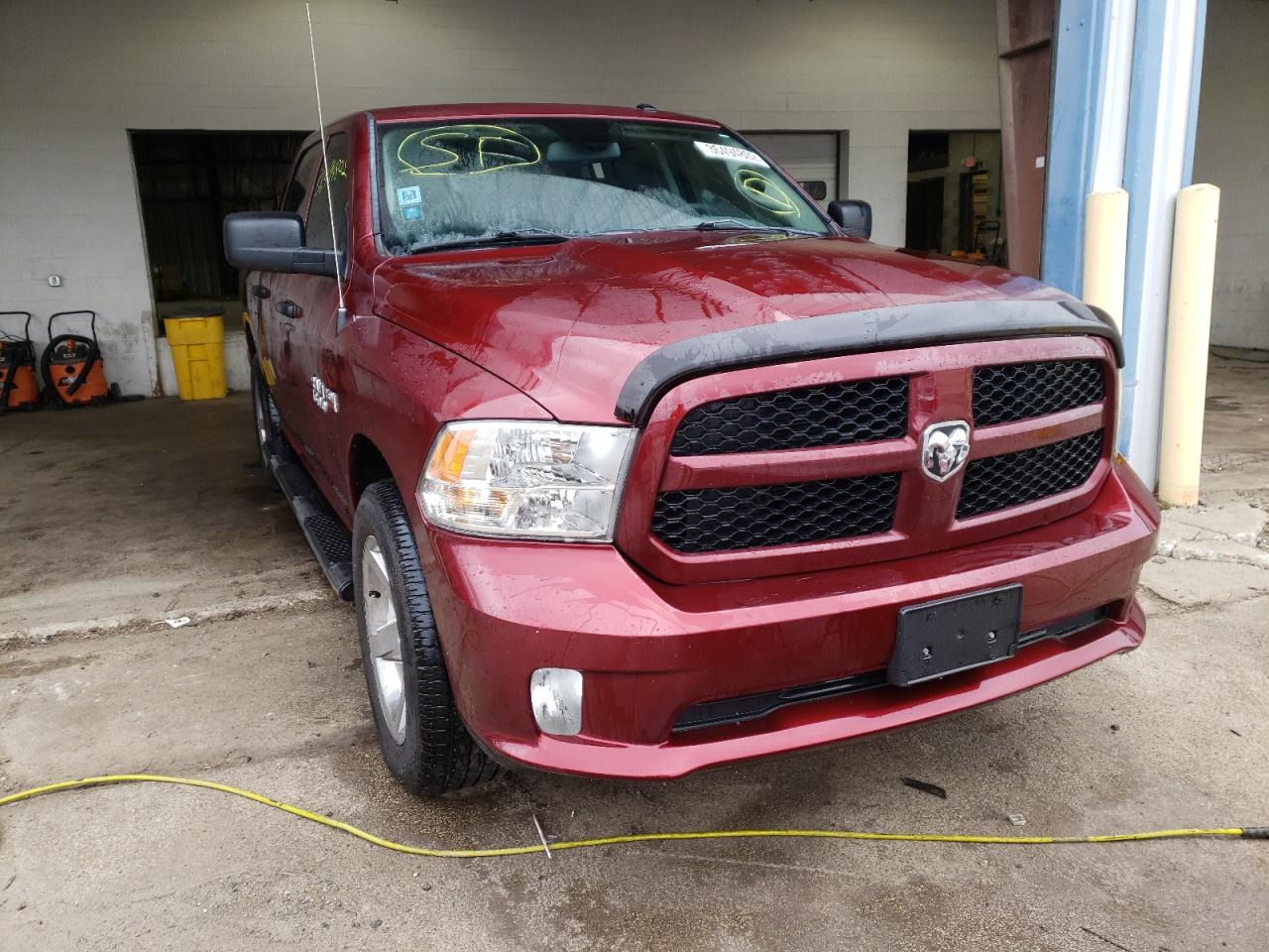 RAM 1500 ST 2016 with VIN 3C6RR7KTXGG326866 - Photo from auction