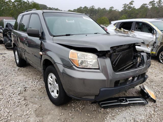 HONDA PILOT LX 2007 with VIN 5FNYF28187B030532 - Photo from auction