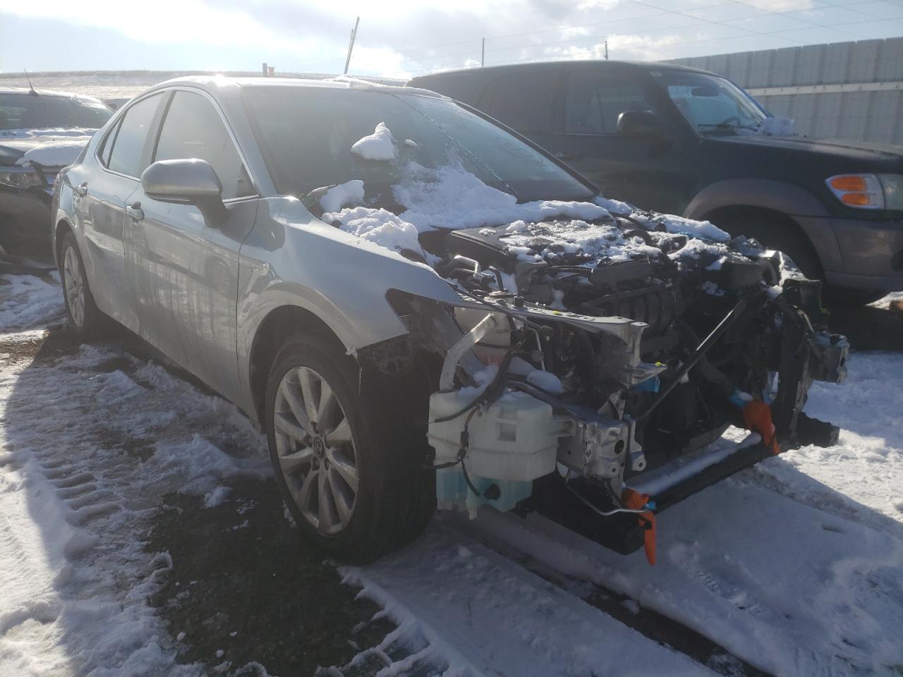 TOYOTA CAMRY L 2018 with VIN 4T1B11HK1JU650446 - Photo from auction