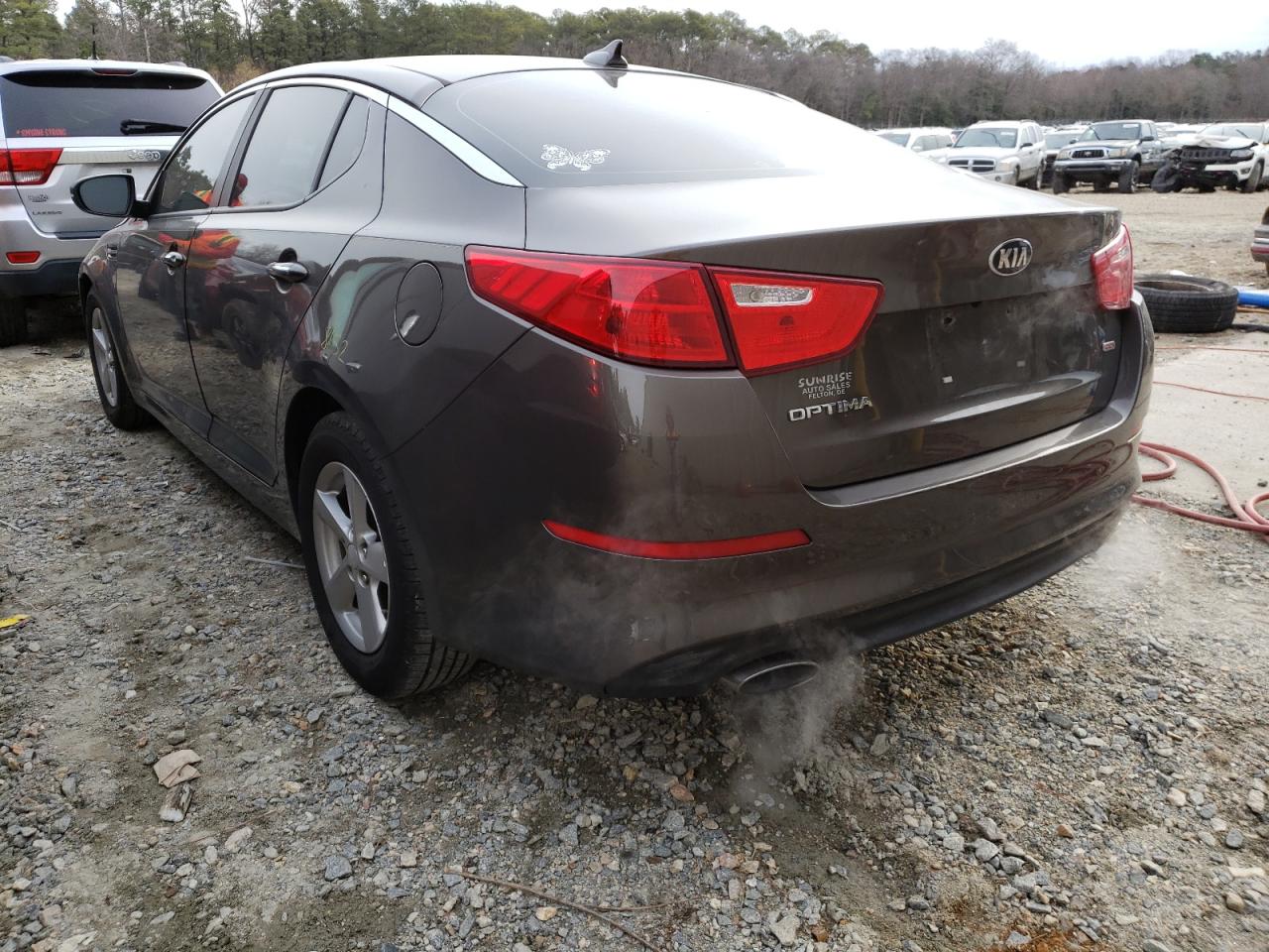 Photo 3 from auction – 2015 KIA OPTIMA LX with VIN 5XXGM4A7XFG401357