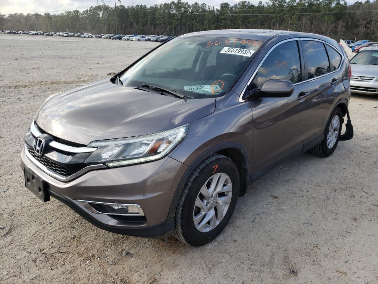 Photo 2 from auction – 2016 HONDA CR-V EX with VIN 3CZRM3H55GG722237