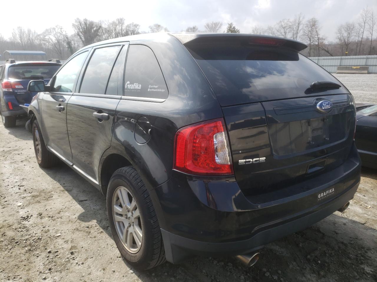 Photo 3 from auction – 2011 FORD EDGE SE with VIN 2FMDK3GC4BBB00676