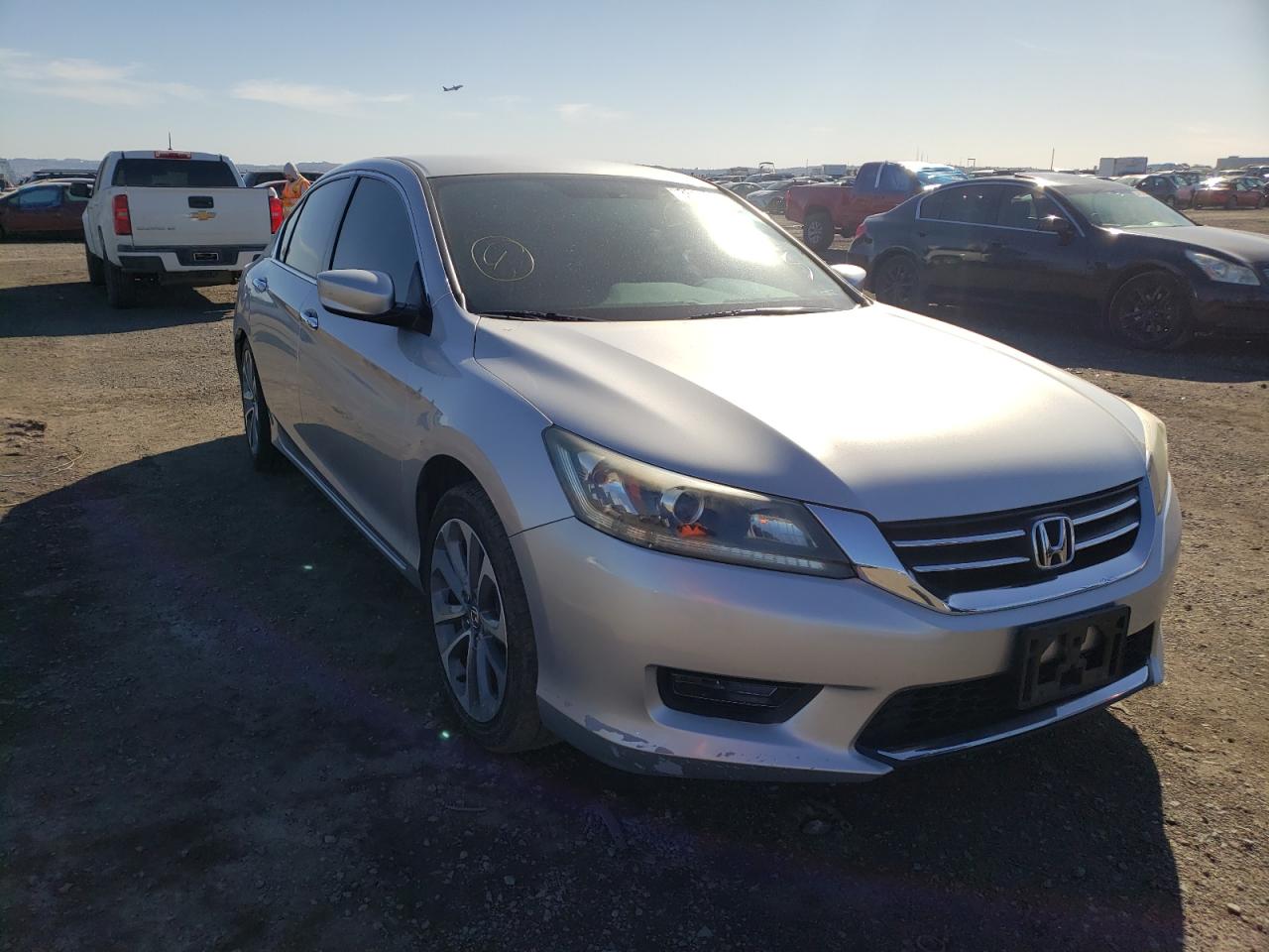 HONDA ACCORD SPO 2014 with VIN 1HGCR2F56EA167936 - Photo from auction