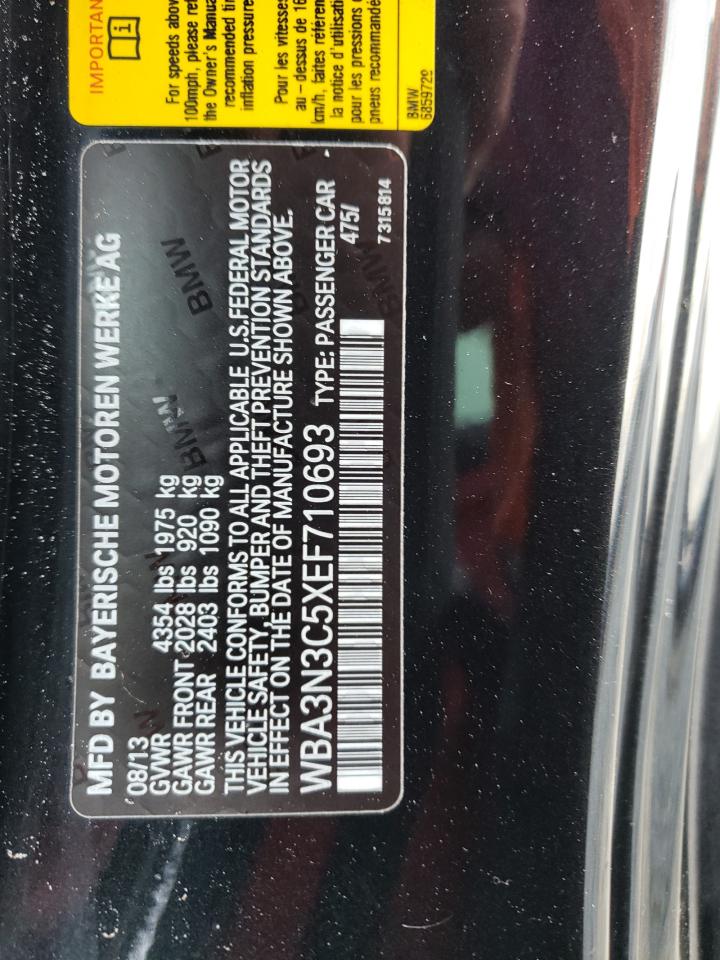 Photo 10 from auction – 2014 BMW 428 I with VIN WBA3N3C5XEF710693
