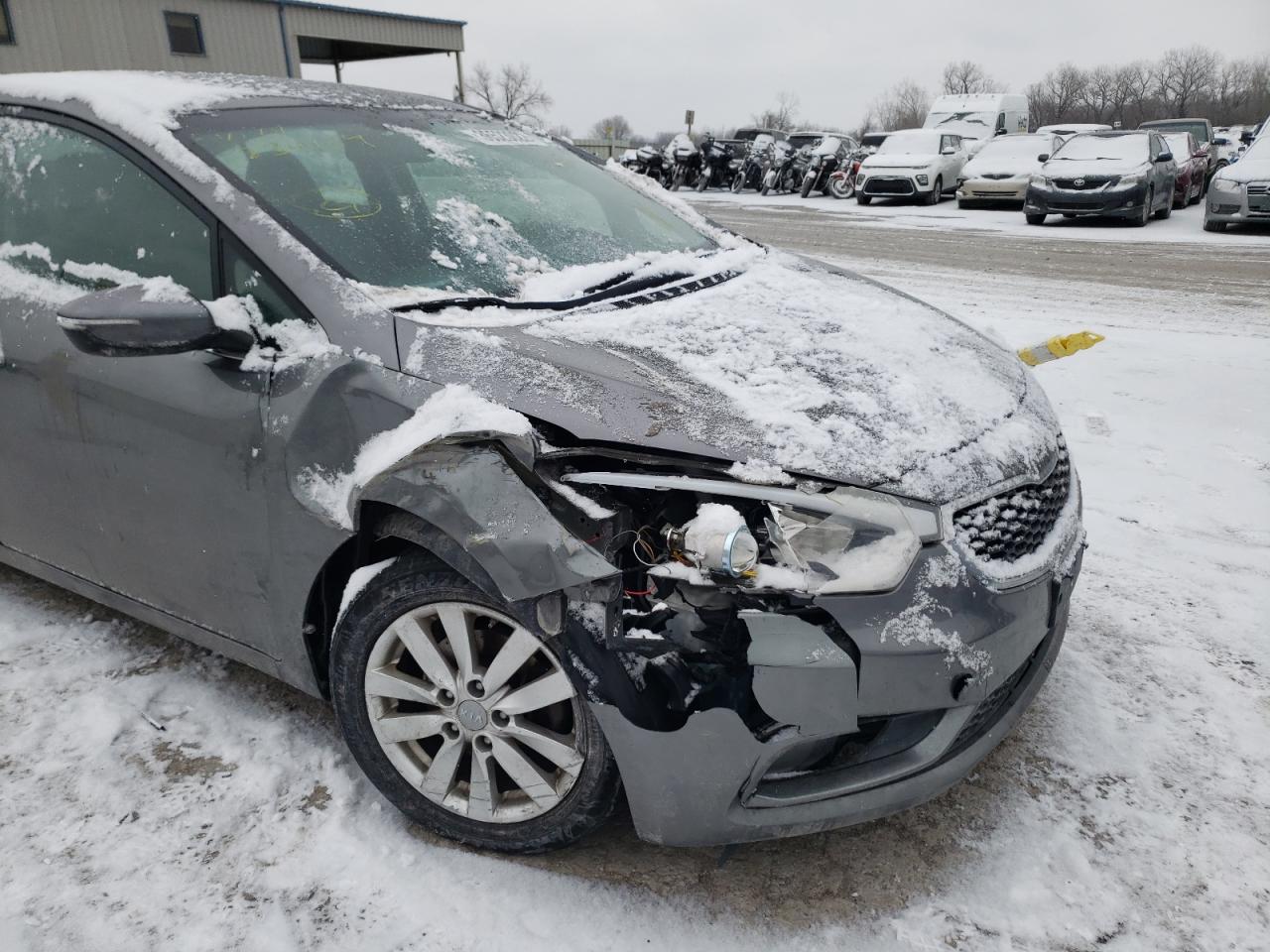 Photo 9 from auction – 2014 KIA FORTE EX with VIN KNAFX4A80E5234129