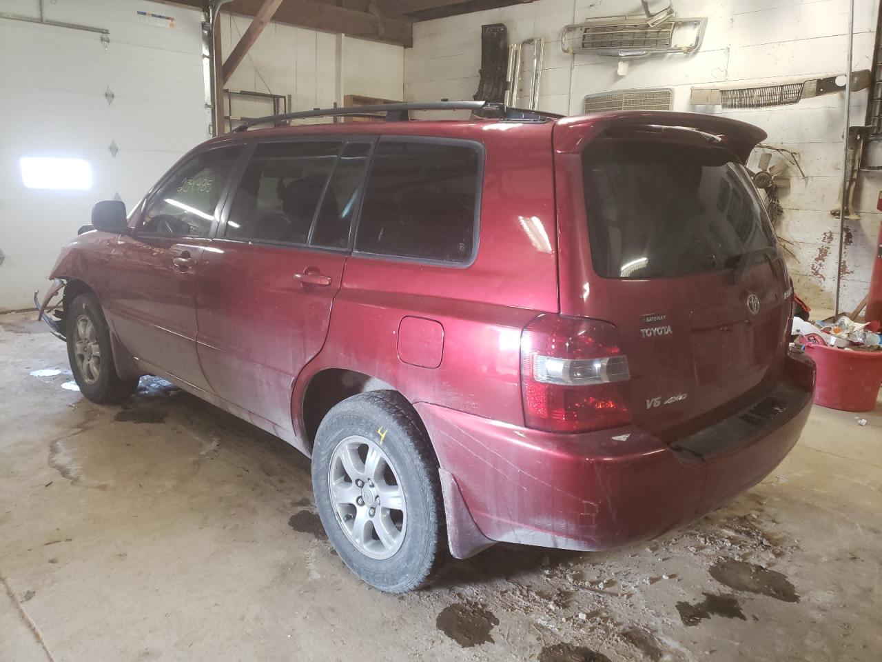 Photo 3 from auction – 2007 TOYOTA HIGHLANDER with VIN JTEEP21A270199398