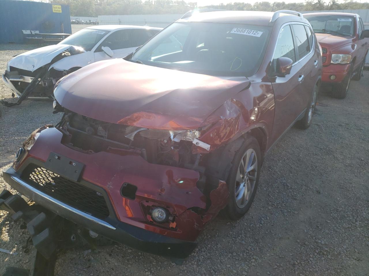 Photo 2 from auction – 2014 NISSAN ROGUE S with VIN 5N1AT2MV6EC774784