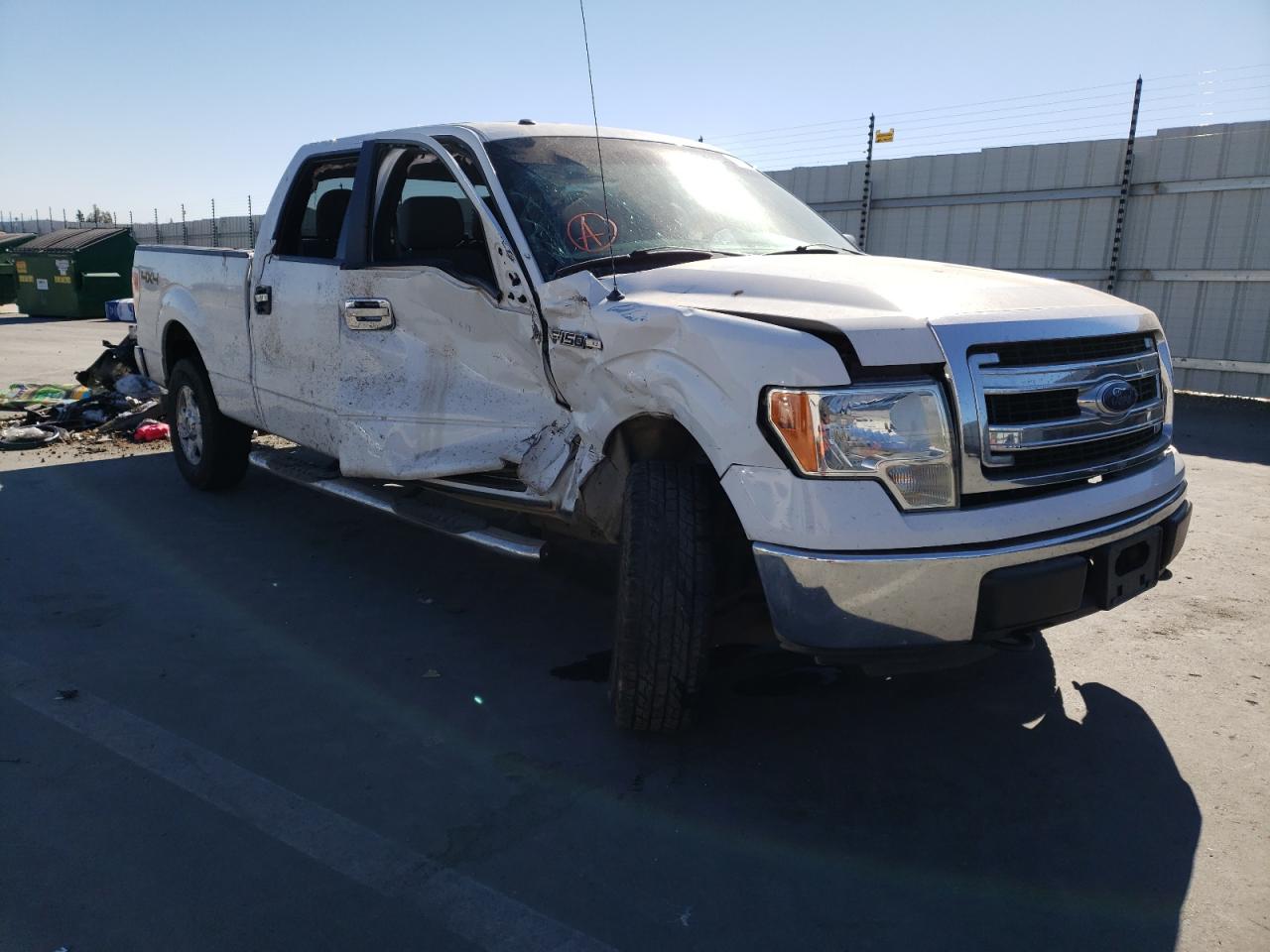 FORD F150 SUPER 2013 with VIN 1FTFW1EF9DFB12486 - Photo from auction
