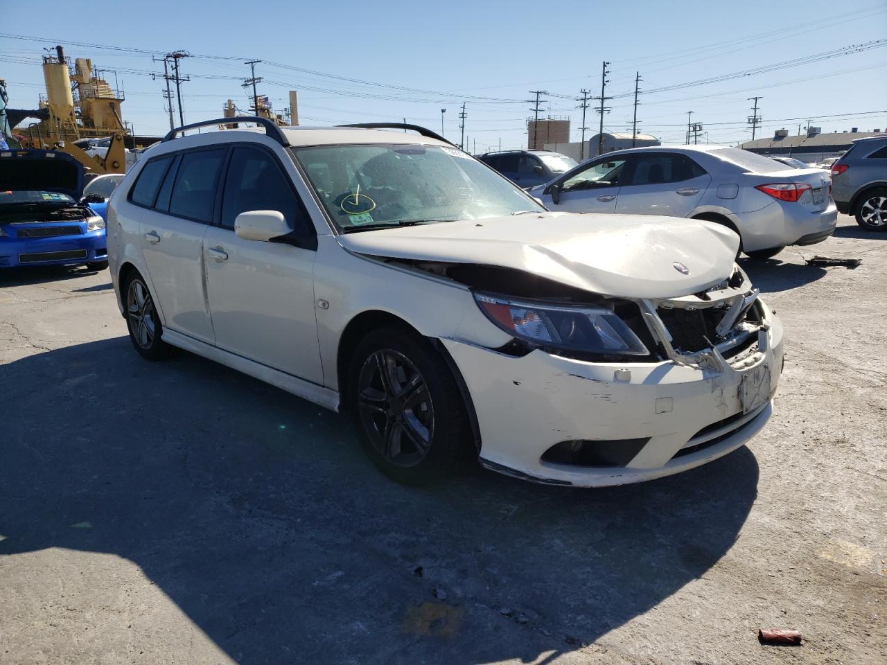 SAAB 9-3 2.0T 2009 with VIN YS3FB52Y791018452 - Photo from auction