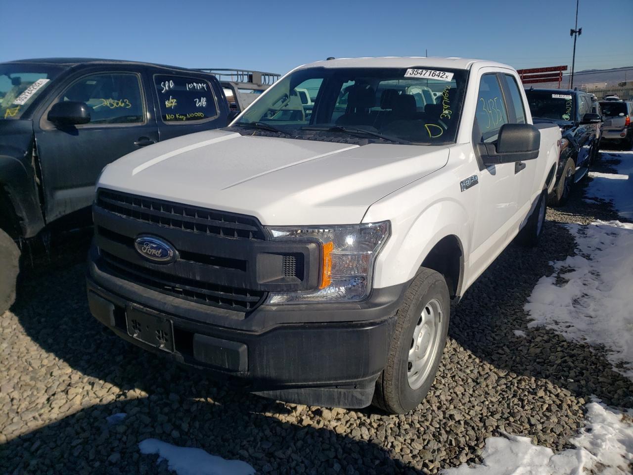 Photo 2 from auction – 2018 FORD F150 SUPER with VIN 1FTEX1EP8JKD60619