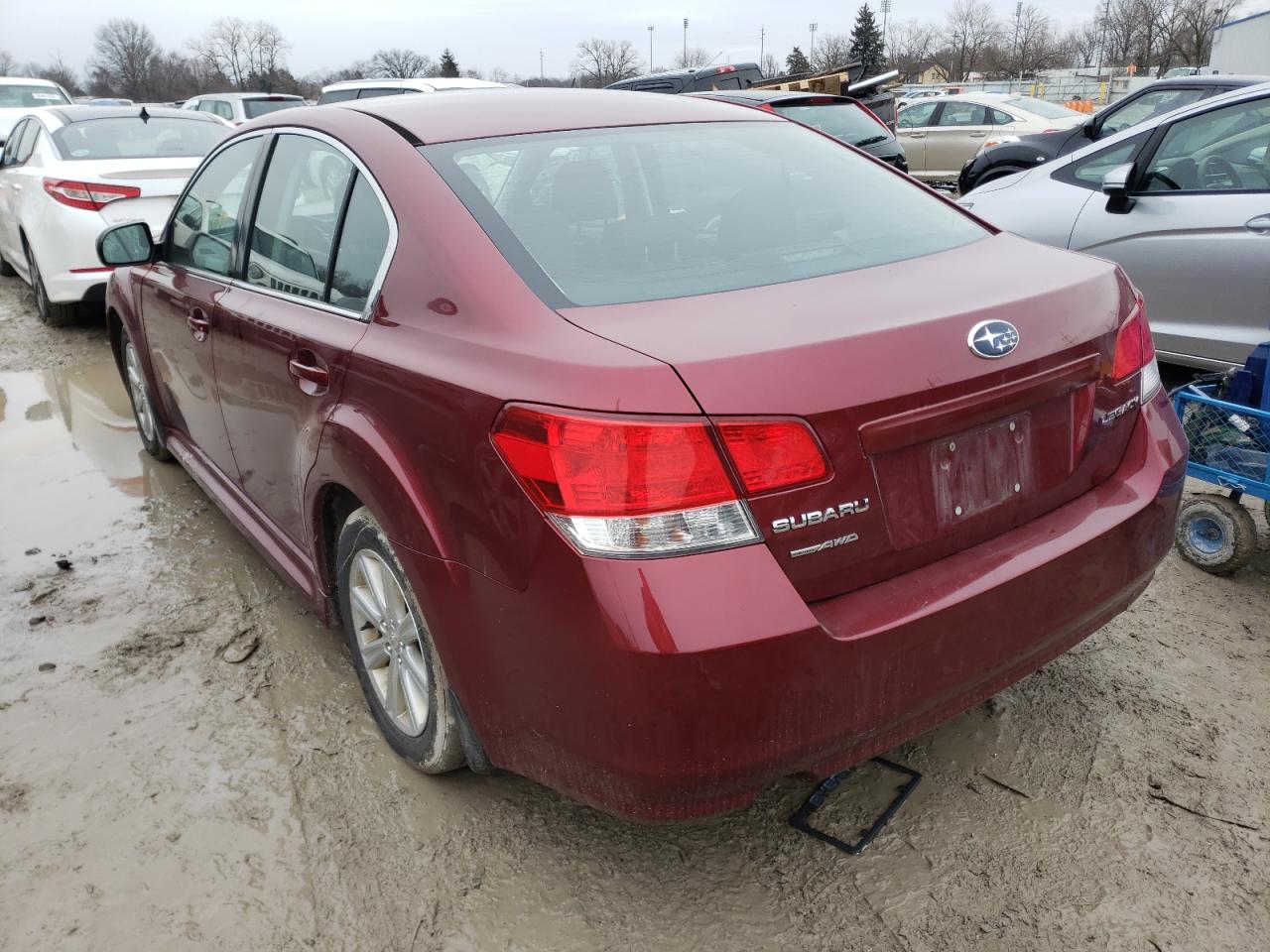 Photo 3 from auction – 2012 SUBARU LEGACY 2.5 with VIN 4S3BMCA6XC3024195
