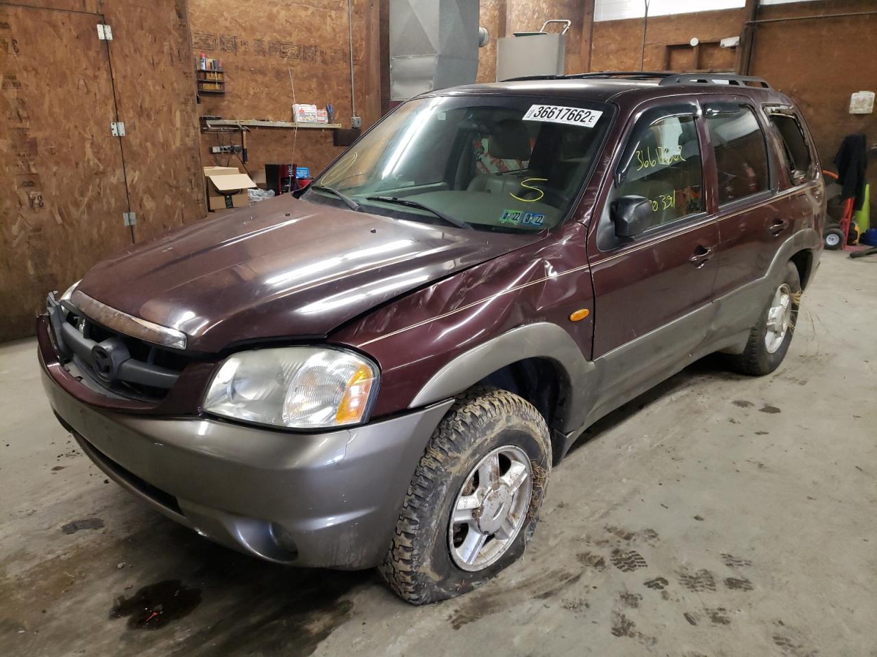 Photo 2 from auction – 2002 MAZDA TRIBUTE LX with VIN 4F2CU08122KM02074