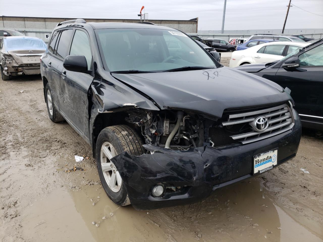 TOYOTA HIGHLANDER 2010 with VIN 5TDJK3EH8AS021806 - Photo from auction